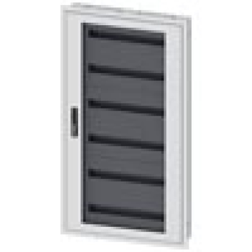 ALPHA 125 UNIVERSAL wallmounted cabinet Flushmounting with distribution 