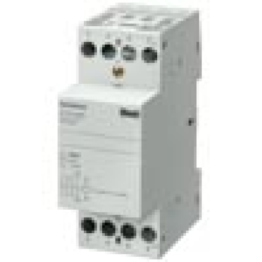 Insta contactor with 4 NO contacts contact for 230 V AC 400 V 25 A control 