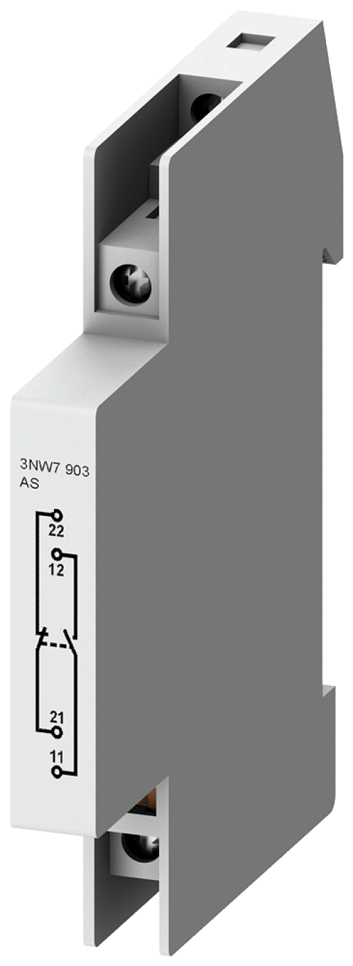 Auxiliary switch 1CO for cylindrical fuse holder sz 10 x 38 mm8 x 32 mm