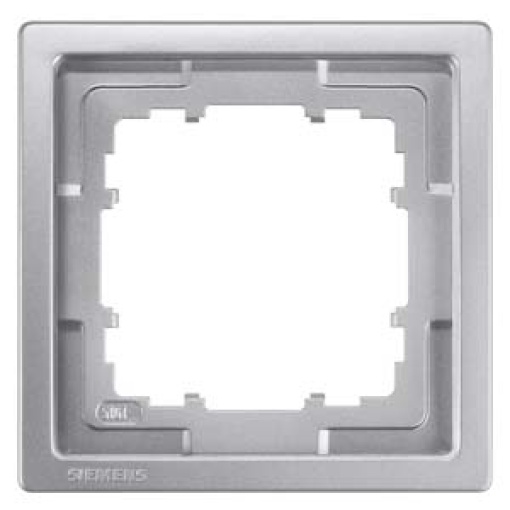 DELTA style platinum metallic frame single