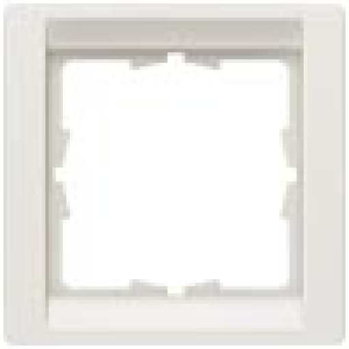 DELTA style platinum metallic intermediate frame for installation of 51x51mm 