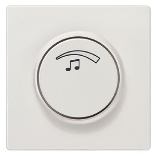 DELTA style volume controller mono platinum metallic 3W 27 ohm