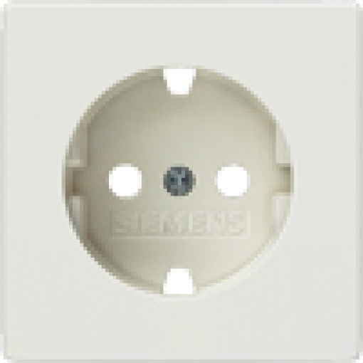 DELTA style socket cover without insert platinum metallic