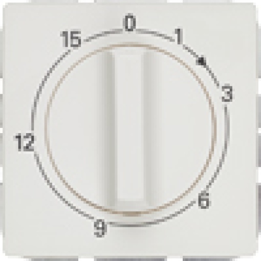 DELTA style time switch with 15 min runtime platinum metallic