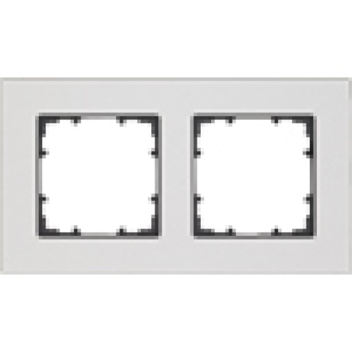 DELTA miro aluminum natural frame double