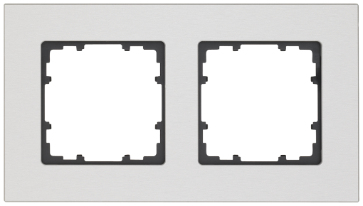 DELTA miro aluminum natural frame double