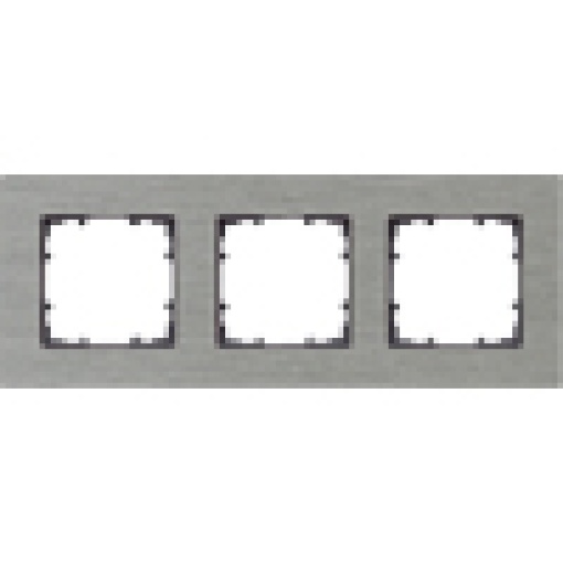 DELTA miro aluminum natural frame triple