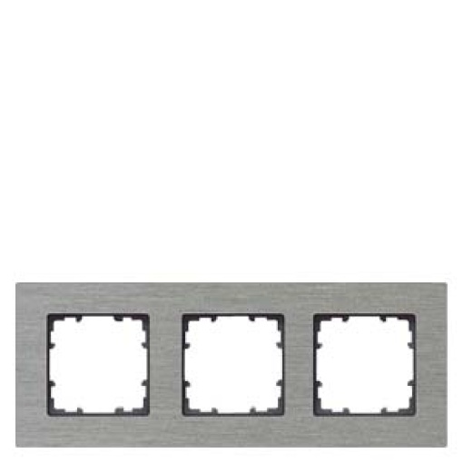 DELTA miro aluminum natural frame triple