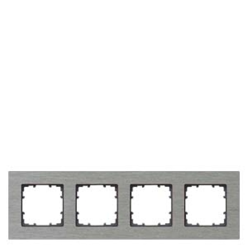 DELTA miro aluminum natural frame quadruple