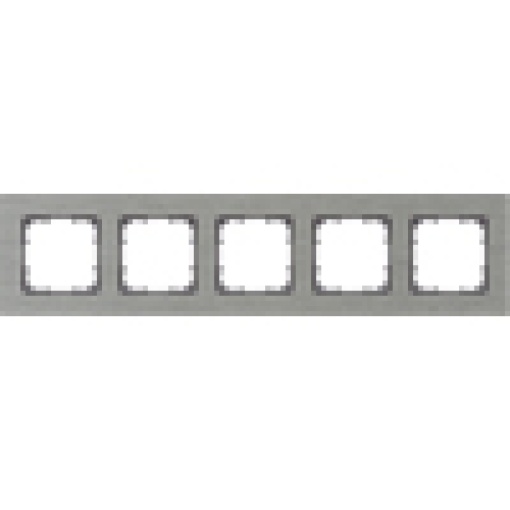 DELTA miro aluminum natural frame quintuple