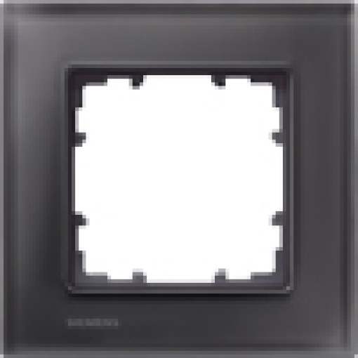 DELTA miro glass black frame single