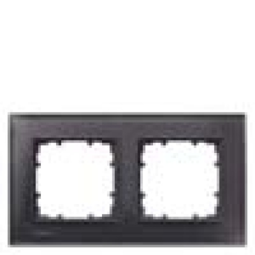 DELTA miro glass black frame double