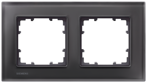 DELTA miro glass black frame double