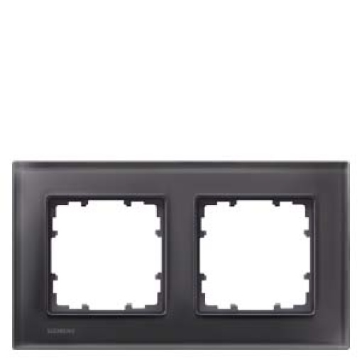 DELTA miro glass black frame double