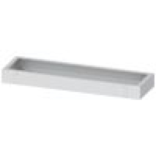 ALPHA base H 100 mm W 1050 mm D 320 mm RAL 7035