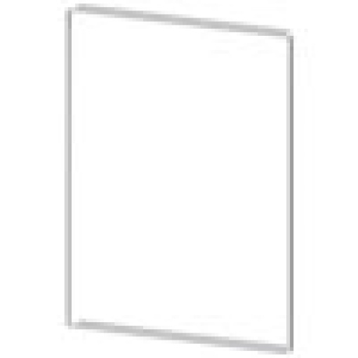Cover frame for recessed stay installation H1800 W1250 mm sheet steel