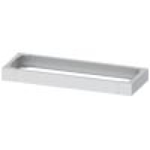 ALPHA base H 100 mm W 1050 mm D 400 mm RAL 7035
