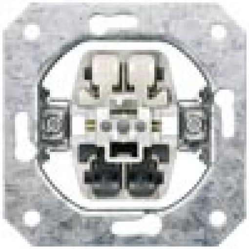 DELTA insert flushm OFF switch 2pole 10A without claws