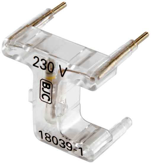 IRIS MEGA Lamp for OFF switch 2pole Control switch 1 and 2pole 230V AC