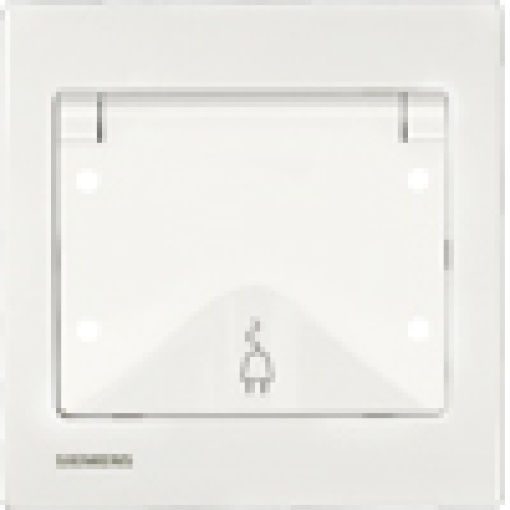 IRIS SCHUKO socket outlet IP44 with increased touch protection with spring fl