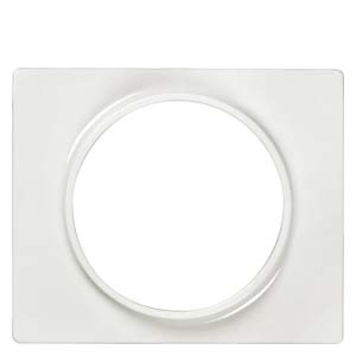 IRIS Cover plate 40 mm for loudspeaker socket and presence detector polar white