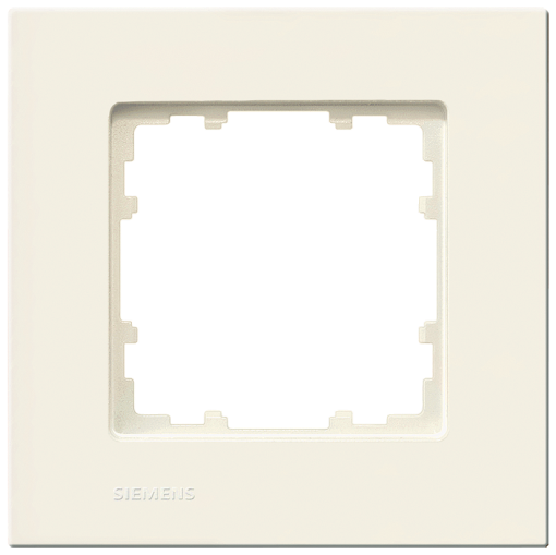 DELTA miro plastic electric white frame single