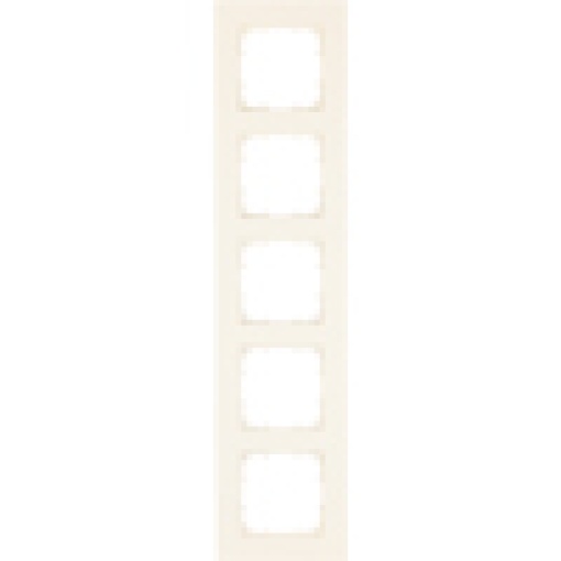 DELTA miro plastic electric white frame quintuple