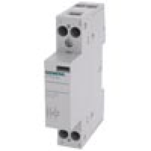 Insta contactor with 2 NO contacts contact for 230 V AC 400 V 20 A control 