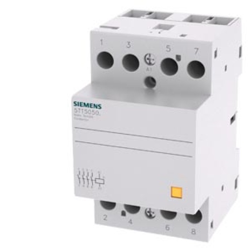 INSTA contactor with 4 NO contacts contact for 230V 400V AC 63A activati