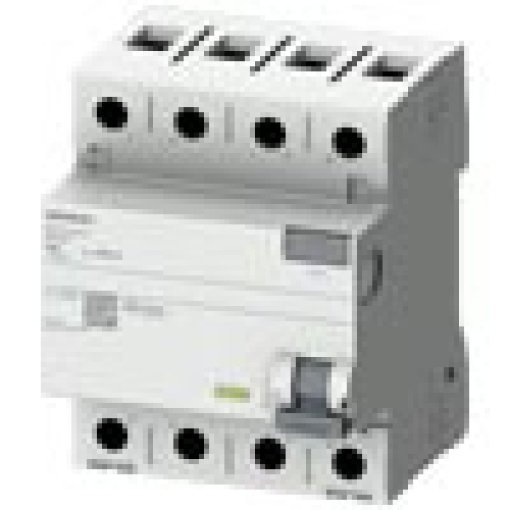 RCCB 4pole type AC In 63A 100mA Un AC 400 V