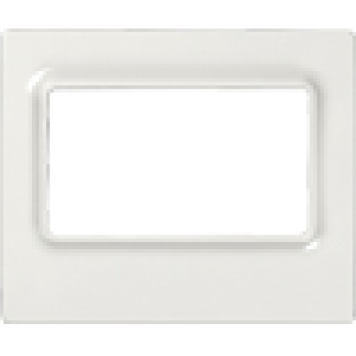 IRIS Cover plate for clock polar white