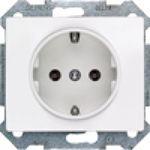 IRIS SCHUKO socket outlet German standard with support ring 16A 250V AC polar