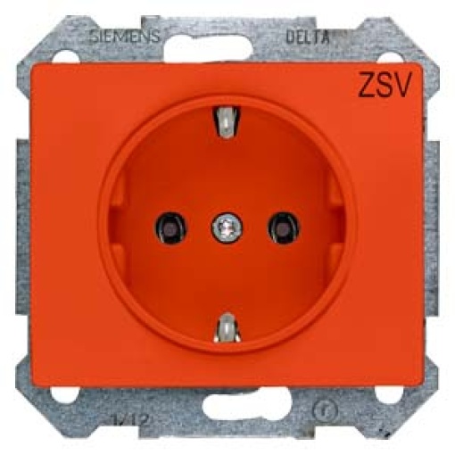 IRIS SCHUKO socket outlet 1016 A 250 V With screwless Connection terminals w