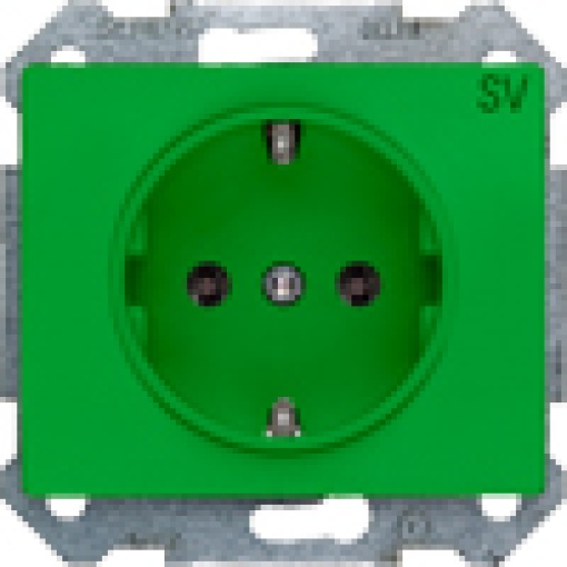 IRIS SCHUKO socket outlet 1016 A 250 V With screwless Connection terminals w