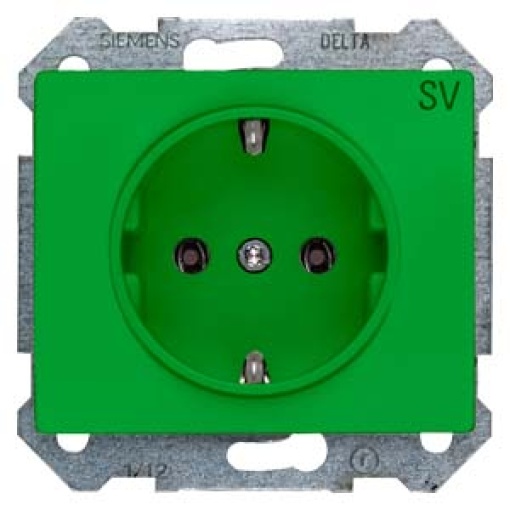 IRIS SCHUKO socket outlet 1016 A 250 V With screwless Connection terminals w