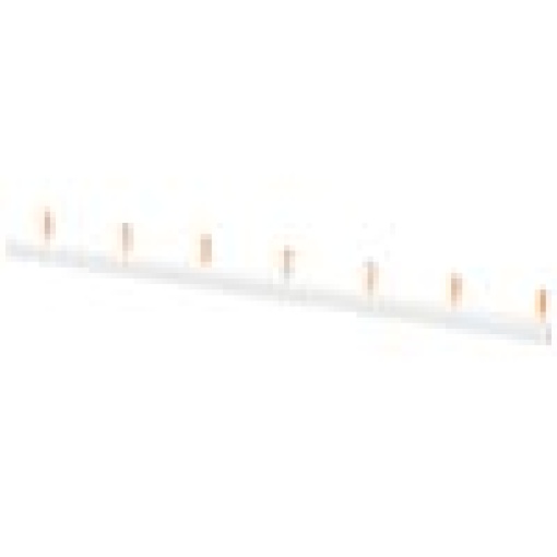 Pin busbar 1PH 10 mm2 54 MW gray pin busbar 1phase straight 10 mm2 54 MW
