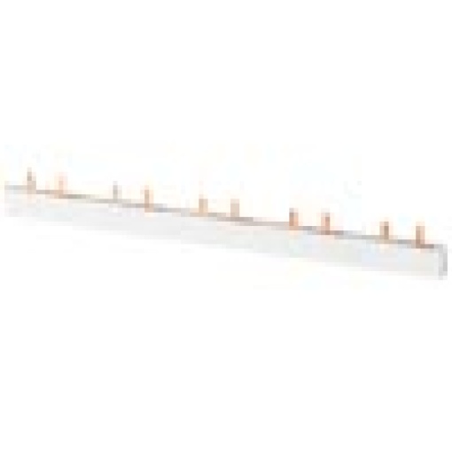 Pin busbar 2phase 10 mm2 56 MW insulation gray can be cut for AFDD