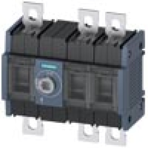 Switch disconnector 80 A size 2 3pole front operating mechanism center 