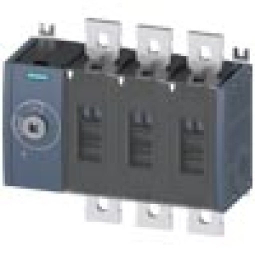 Switch disconnector 630 A size 4 3pole front operating mechanism on left