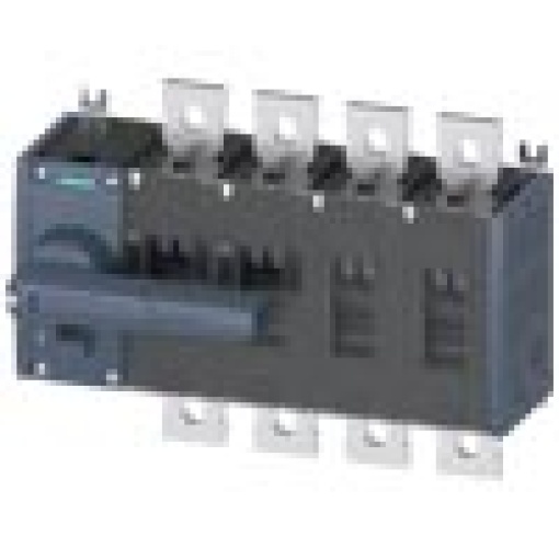 Switch disconnector 800 A size 4 4pole front operating mechanism on left