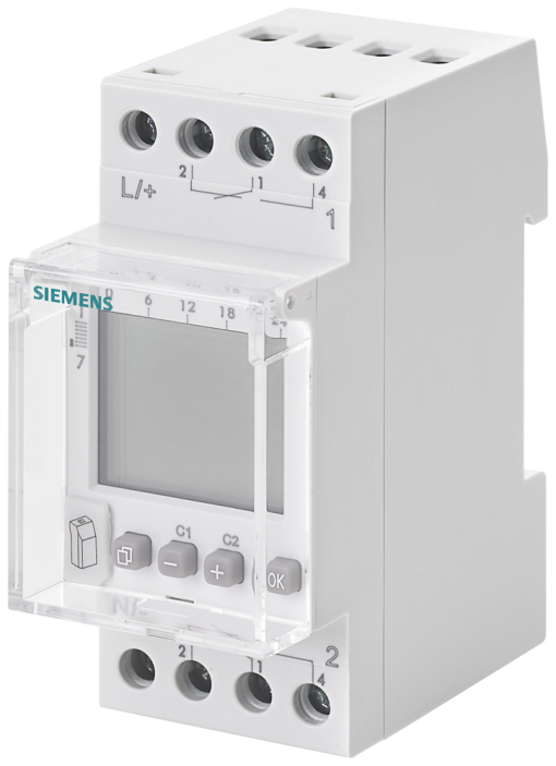 Weekly time switch Profi Digital 24V 16A 2 channels 2MW
