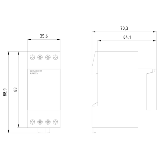 Weekly time switch Profi Digital 24V 16A 2 channels 2MW