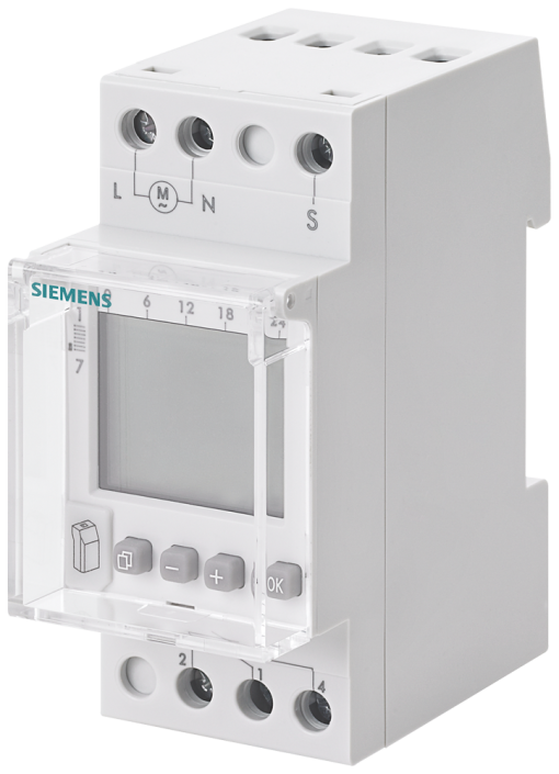 Weekly time switch Astro Digital 230V 16A 1 channel 2MW