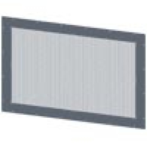 SIVACON roof with ventilation openings IP20 W 1200 mm D 800 mm zincp