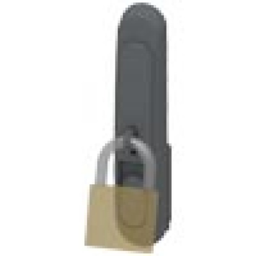 SIVACON Twist lever prepared for padlock