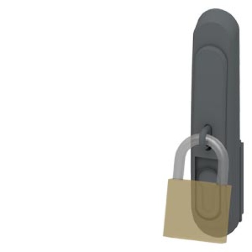 SIVACON Twist lever prepared for padlock