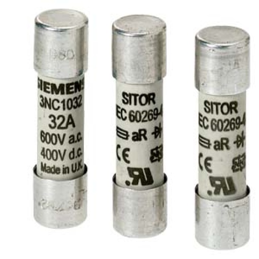 SITOR cylindrical fuse 22 x 58 mm 40 A gR Un AC 690 V Un DC 440 V