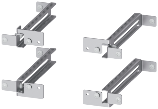 ALPHA AS NF depression angle mounting plate zincplated