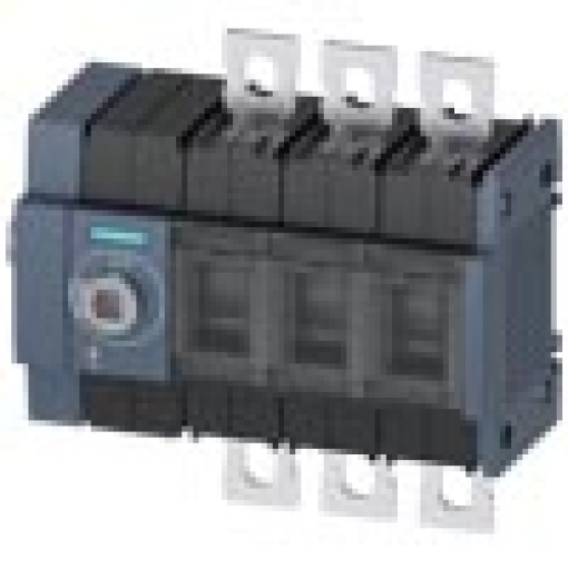 Switch disconnector 80 A size 2 3pole lateral operating mechanism on left