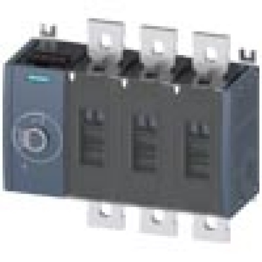 Switch disconnector 800 A size 4 3pole lateral operating mechanism on lef